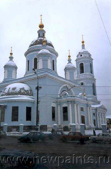 Храм преподобного Сергия Радонежского (Живоначальной Троицы) в Рогожской слободе. Москва, ул. Николоямская, 59.